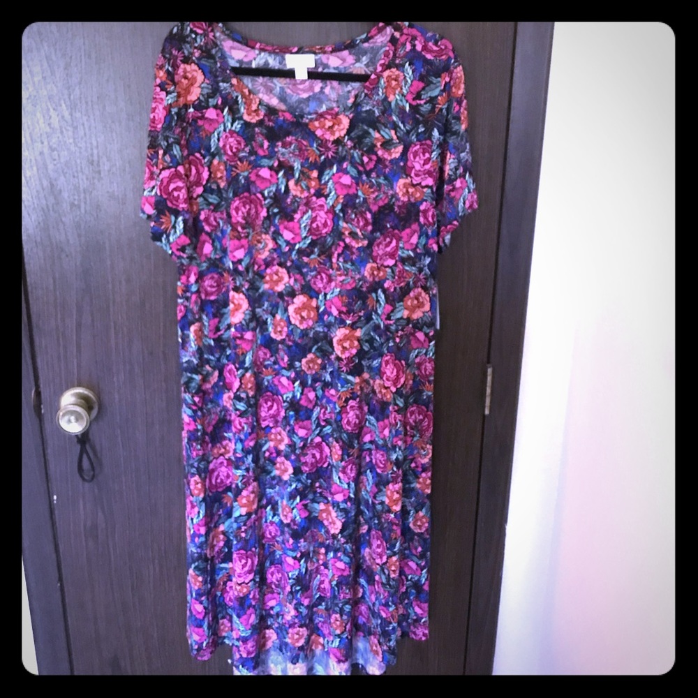NWT 2xl LuLaRoe Floral Carly